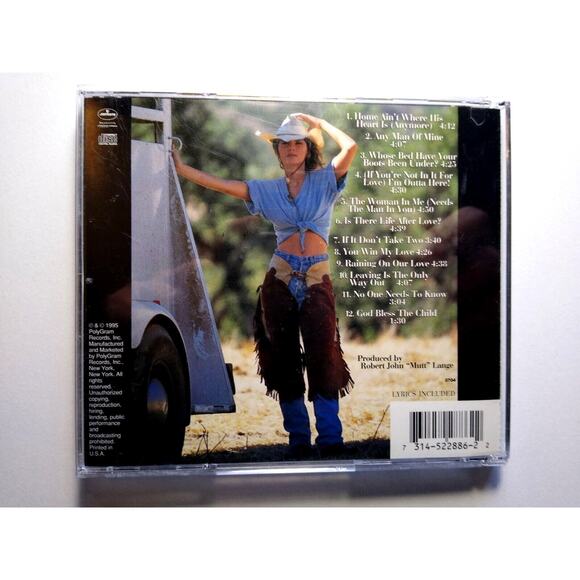 Shania Twain- The Woman in Me CD Album Rock, Folk, World, & Country Music 1995 - Picture 3 of 3